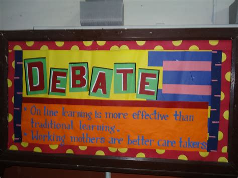 Debate Board for Working Mothers