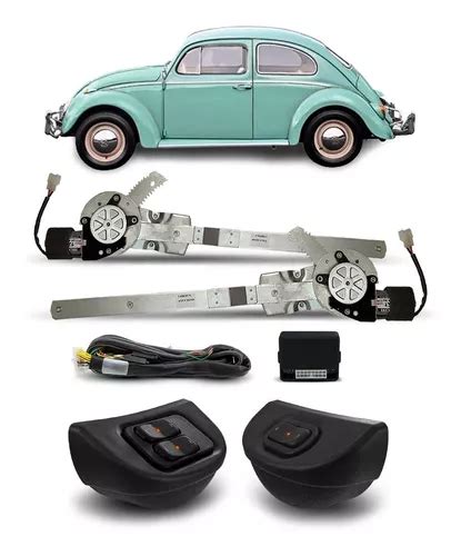 Kit Vidro Eletrico Fusca Vidro Quebra Vento Sensorizado