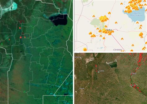 Plataformas e información satelital en la detección de focos de