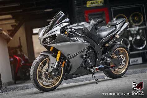 Yamaha R1 Matte Gray vẻ đẹp khó cưỡng 2banh vn