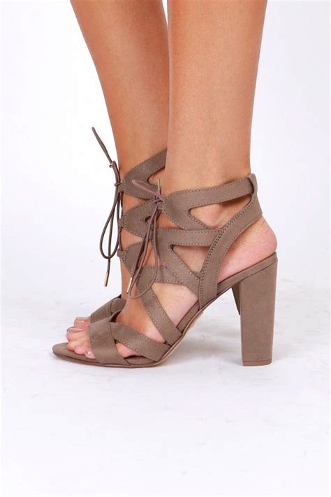 Strappy Hour Heels Taupe Women Shoes Online Women Shoes Womens Boots