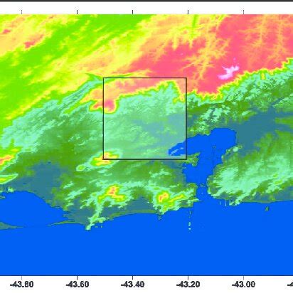 Mapa De Rios Da Baixada Fluminense Oeste Da Baia De Guanabara