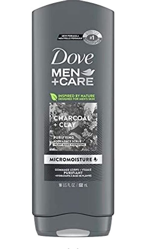 Buy Dove Men Care Body And Face Wash Element Charcoal Clay Minerals