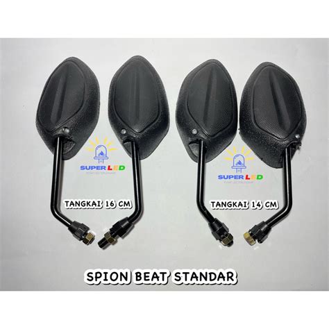 Jual Spion Model Beat Standar Honda Panjang Tangkai Gagang 16 Cm Model