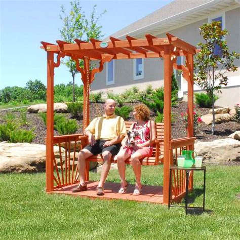 Backyard Cedar Pergola Swing Set | Swingsets and Playsets Nashville, TN