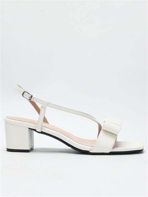 CUCCOO CURVES Wide Fit Women S Minimalist Nude Strap Square Toe High Heel Sandals SHEIN USA