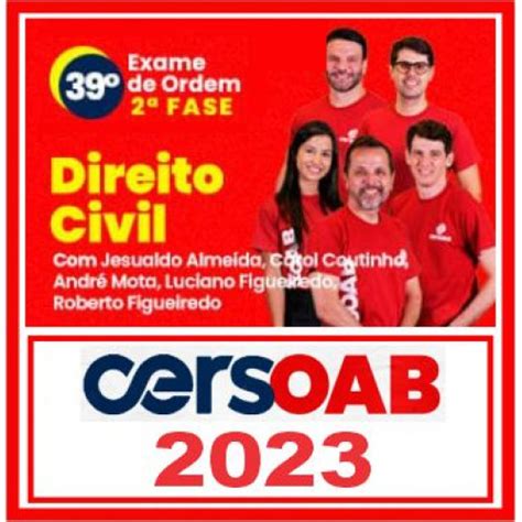 OAB 2ª FASE XXXIX 39 DIREITO CIVIL CERS 2023