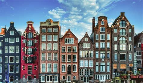 Houses in amsterdam stock image. Image of capital, hooks - 248434925