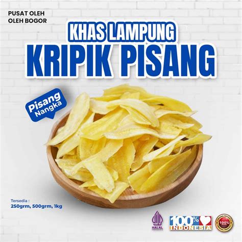 Jual Kripik Pisang Khas Lampung Kripik Pisang Nangka Asin Gurih