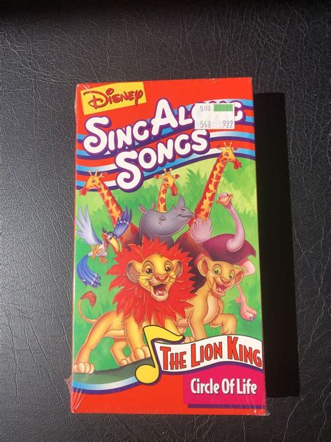 Disneys Sing Along Songs The Lion King Grelly Usa