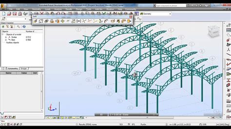 Autodesk Robot Structural Analysis Tutorial Modeling Of Curved