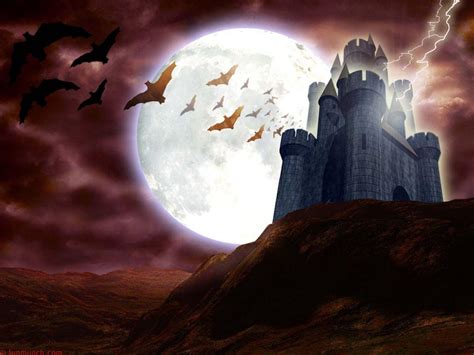 Haunted Castle Wallpapers - Top Free Haunted Castle Backgrounds ...