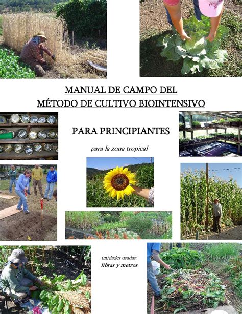 Manual De Campo Para Principiantes El M Todo De Cultivo Biointensivo