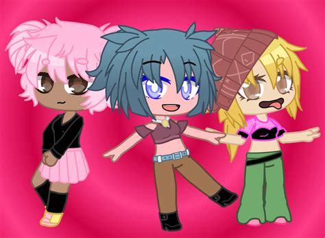 Lacey Games Trio by IceFangNoah on DeviantArt