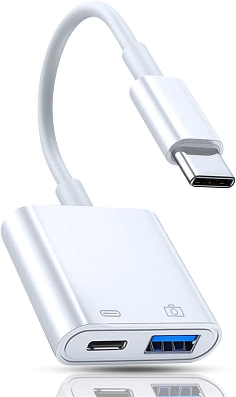 Jp Tompol【2024新チップ発売】type C Usb 変換アダプタ 2in1 タイプc Usb カメラアダプタ