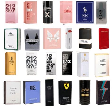 Marcas De Perfume Importado - Perfumes Importados Feminino E Masculino Marcas Famosas Alta Fixação ...