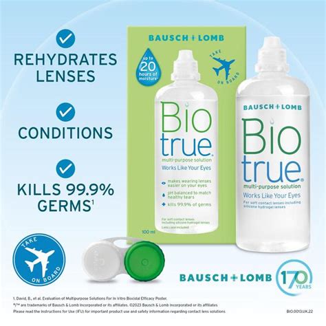 Bausch And Lomb Biotrue Multi Purpose Contact Lens Solution Travel Size