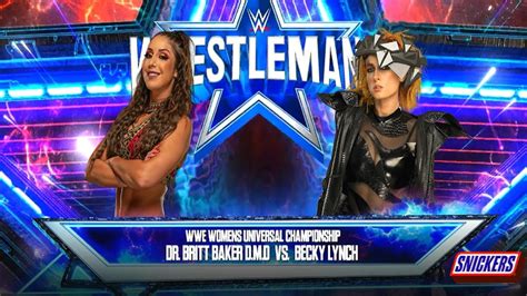 Dr Britt Baker DMD Vs Becky Lynch WWE2k23 Dream Matches YouTube