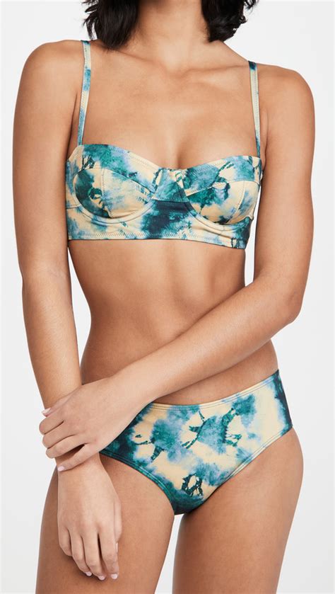 Ulla Johnson Zahara Bikini Top ShopStyle Two Piece Swimsuits