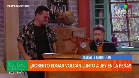 Jey revivió los clásicos de Roberto Edgar Volcán en La Peña Morfi La