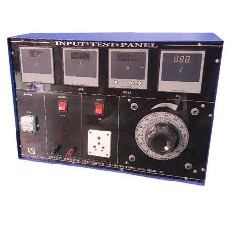 Mild Steel Tandem Dynamometer Electric Input Test Panel At Rs