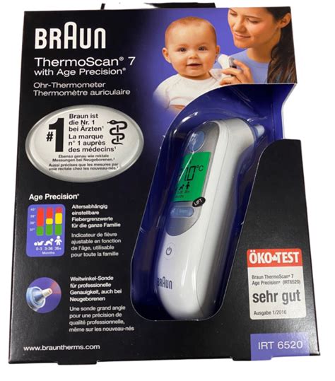 Braun Thermoscan Irt Ohrthermometer G Nstig Kaufen Ebay