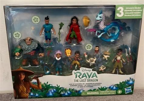 DISNEY RAYA UND Der Letzte Drache Land Of Kumandra Figurenset 3