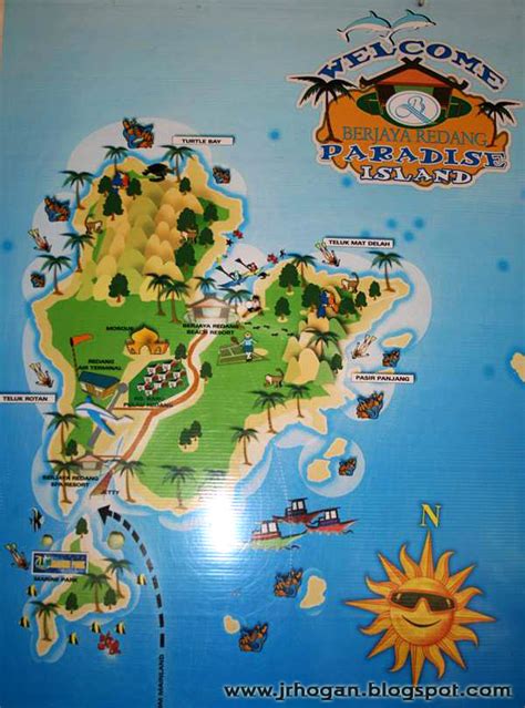 Pulau Redang Map