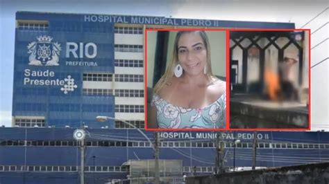 Mulher que teve corpo incendiado por ex marido morre dois dias após o