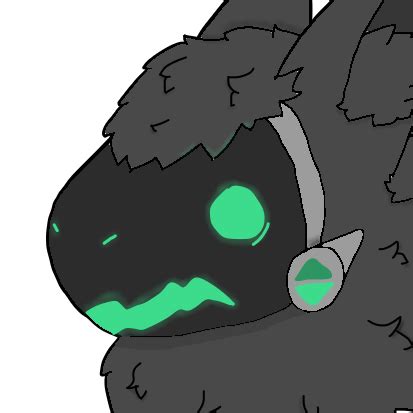 Spooked Emerald Protogen Blank Template Imgflip