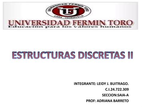 Estructura Discreta Ii Ejercicios Propuestos Ppt