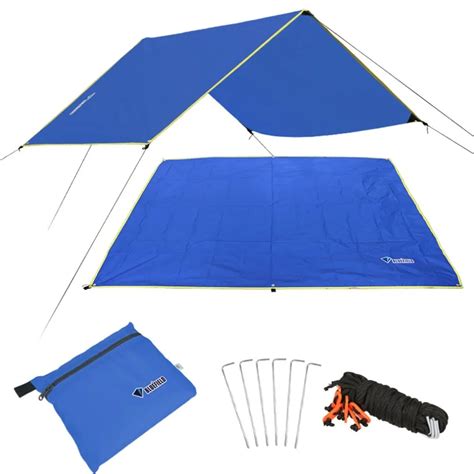 4 6 Persons Ultralight Multifunctional Waterproof Camping Mat Tent Tarp