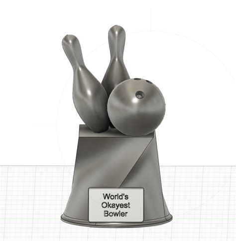 Bowling Trophy by Left-Hand3D | Download free STL model | Printables.com