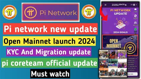 Pi Network New Update Pi Open Mainnet Launch Pi Kyc And Migration