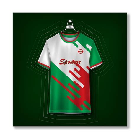 Premium Vector Soccer Jersey Design For Sublimation Sport T Shirt Design