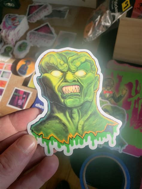 The Haunted Mask Goosebumps Die Cut Stickers 4 X 4 Etsy