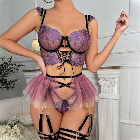 SUPER HOT LINGERIE Violet Bra Feel Your Best With Violet Lingerie S Hot Set Handmade And
