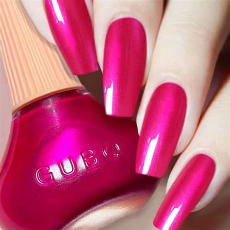 Amazon VCND Hot Pink Nail Polish Quick Dry Nail Polish No Need For UV LED Nail Lamps