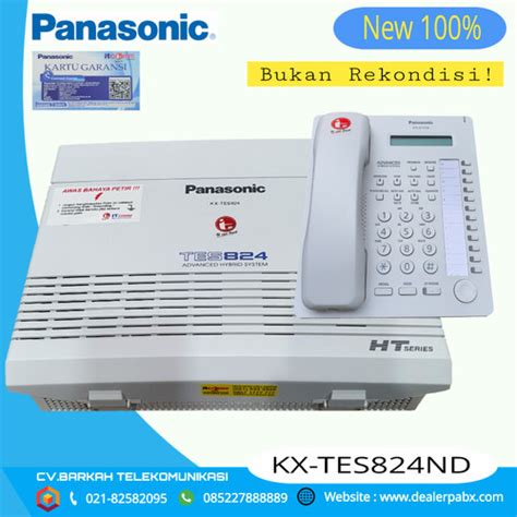 Jual Pabx Panasonic Kx Tes Basic Line Extension Central Tes