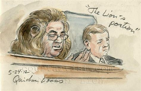 The Fabulist Justice Scalia - Art Lien, Courtartist