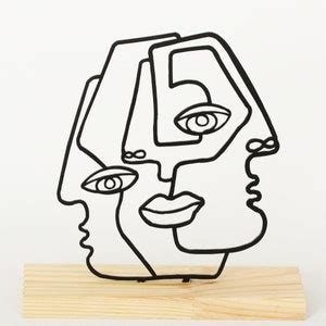 Picasso Minimal Decor, Shelf Decor, Home Decor, Housewarming Gift ...