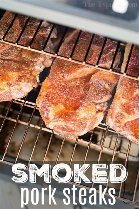 Masterbuilt Smoker Pork Steaks