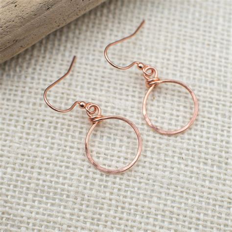 Copper Earrings Etsy