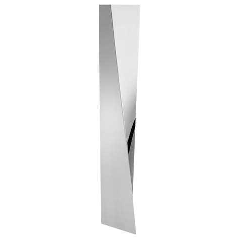 Vase In Handmade Stainless Steel Crevasse By Zaha Hadid For Alessi At