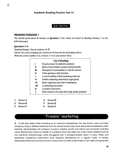 Solution Ielts Academic Reading Practice Test Pdf Studypool