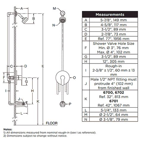 What S The Height Of A Shower Valve At Margaret Steen Blog