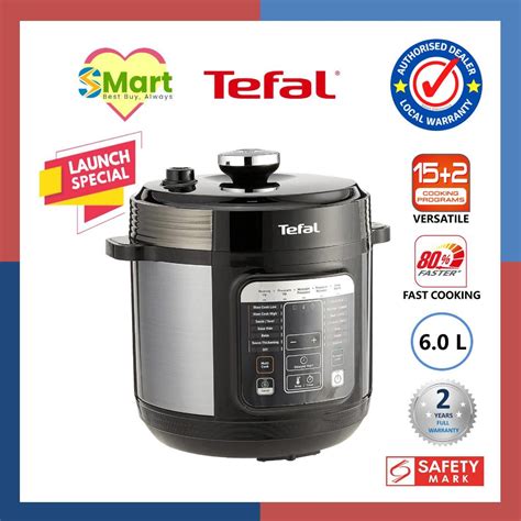 Tefal 6L Home Chef Smart Multicooker [CY601] | Shopee Singapore