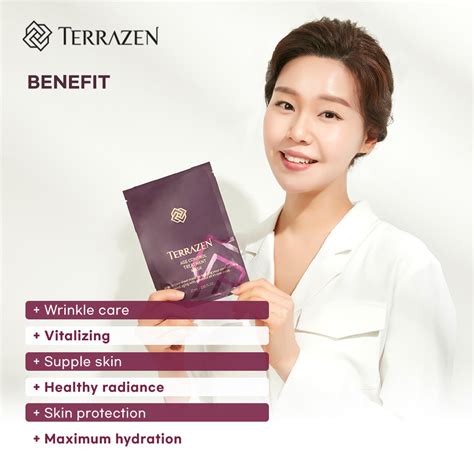 TERRAZEN Age Control Treatment Sheet Mask - 10 Pack, Anti-Aging, Firmi ...
