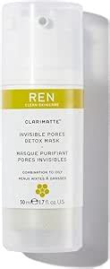 Ren Clarimatte Invisible Pores Detox Mask Ml Oz Amazon Co Uk Beauty