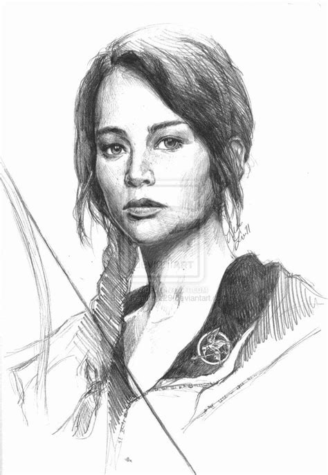 Katniss Everdeen Coloring Coloring Coloring Pages